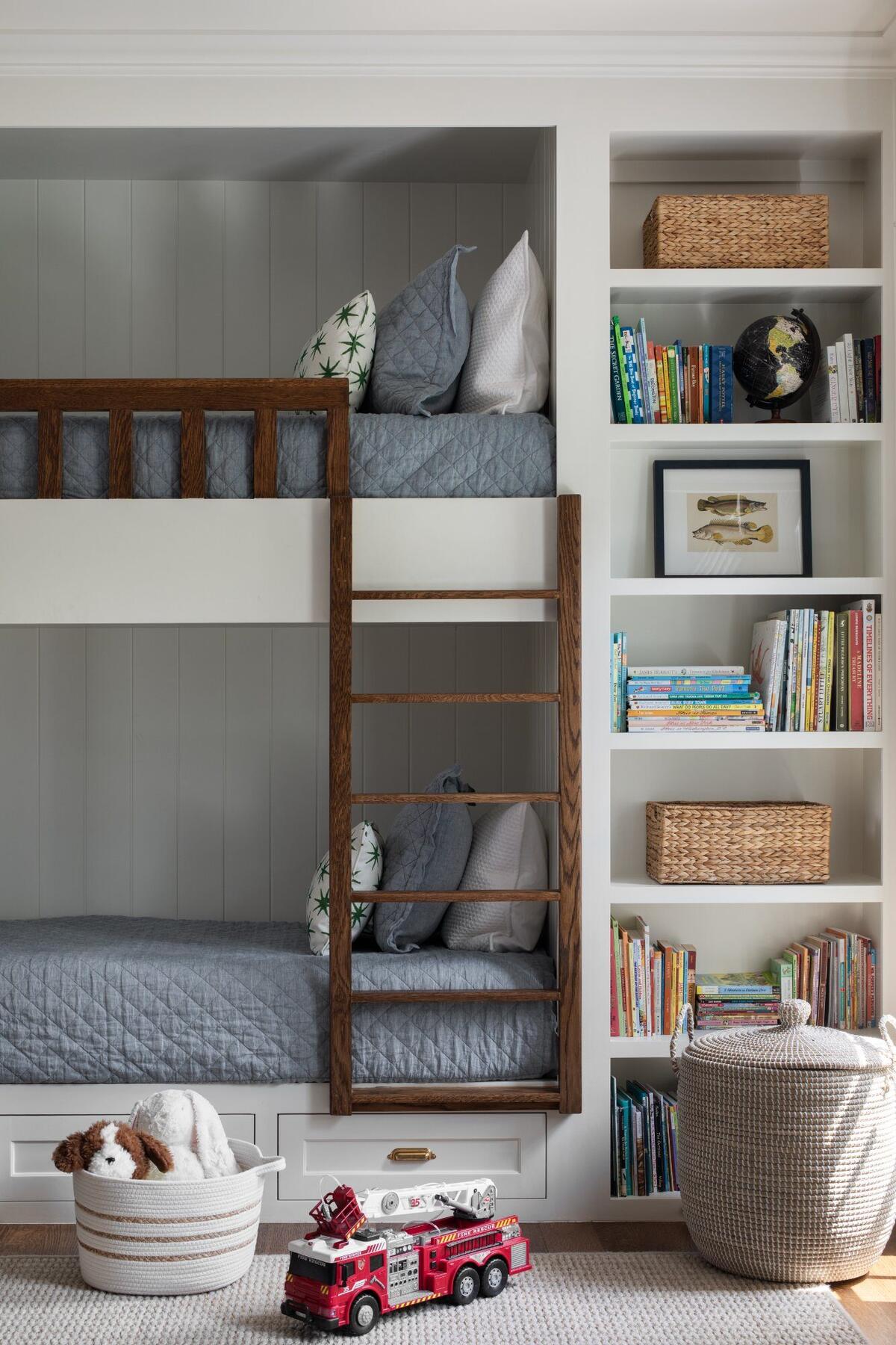 Built-in bunk beds
